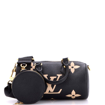 Louis Vuitton Papillon Handbag Bicolor Monogram Empreinte Giant BB