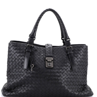 Bottega Veneta Roma Bag Intrecciato Nappa Large