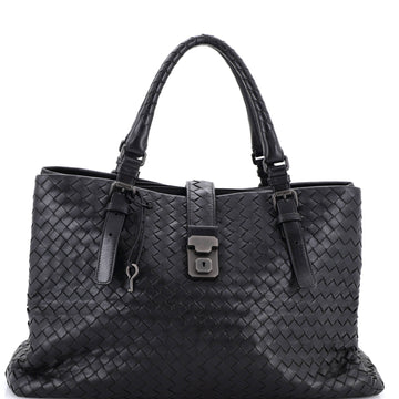 Bottega Veneta Roma Bag Intrecciato Nappa Large