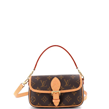 Louis Vuitton Diane NM Handbag Monogram Canvas Nano