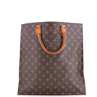 Louis Vuitton Sac Plat Bag Monogram Canvas