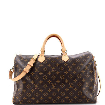 Louis Vuitton Speedy Bandouliere Bag Monogram Canvas 35