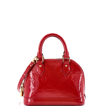 Louis Vuitton Alma Handbag Monogram Vernis BB
