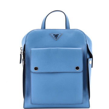 Prada Front Pocket Backpack Leather Medium
