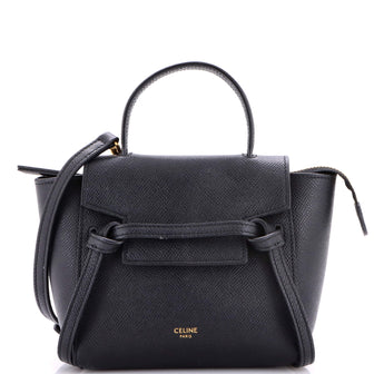 Celine Belt Bag Textured Leather Pico