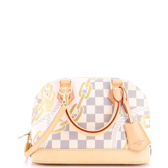 Louis Vuitton Alma Handbag Limited Edition Nautical Damier BB