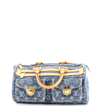 Louis Vuitton Neo Speedy Bag Denim