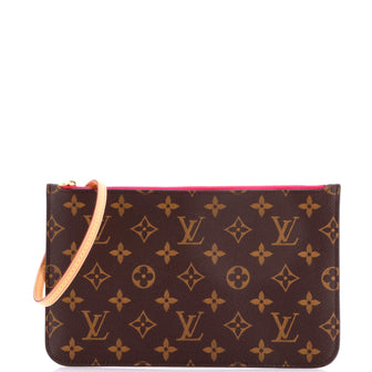 Louis Vuitton Neverfull Pochette Monogram Canvas Large