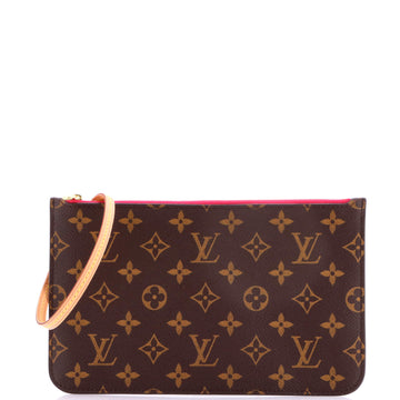 Louis Vuitton Neverfull Pochette Monogram Canvas Large