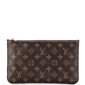 Louis Vuitton Neverfull Pochette Monogram Canvas Large