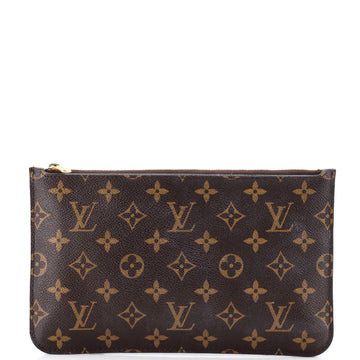 Louis Vuitton Neverfull Pochette Monogram Canvas Large