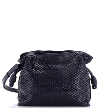 Loewe Flamenco Scales Knot Clutch Leather Medium