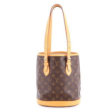 Louis Vuitton Petit Bucket Bag Monogram Canvas