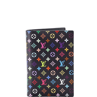 Louis Vuitton x Takashi Murakami Passport Cover Monogram Multicolor