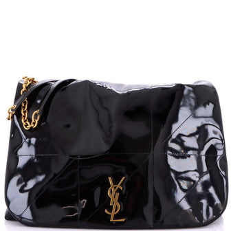 Saint Laurent Jamie 4.3 Shoulder Bag Quilted Patent Large