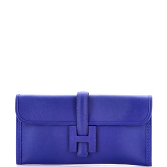 Hermes Jige Elan Clutch Epsom 29