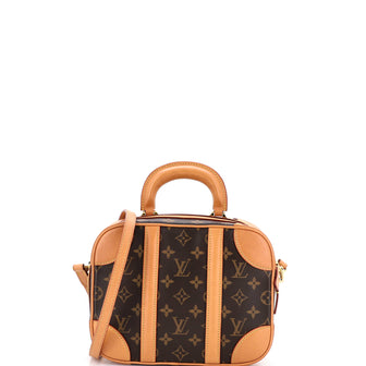 Louis Vuitton Valisette Handbag Monogram Canvas PM