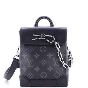 Louis Vuitton Steamer Bag Monogram Eclipse Canvas Nano