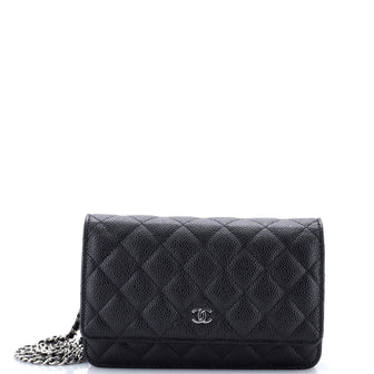 Chanel Wallet on Chain Quilted Caviar