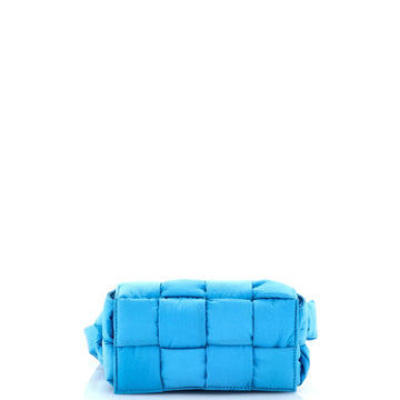 Bottega Veneta Cassette Belt Bag Padded Maxi Intrecciato Nylon Mini