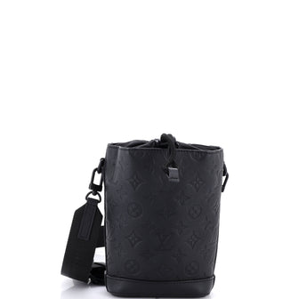 Louis Vuitton Noe Sling Bag Monogram Shadow Leather