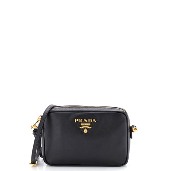 Prada Camera Shoulder Bag Saffiano Leather Small