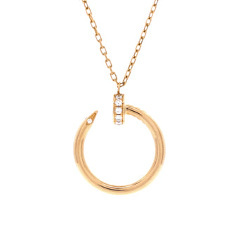 Cartier Juste un Clou Pendant Necklace 18K Yellow Gold with Diamonds