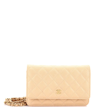 Chanel Wallet on Chain Quilted Caviar