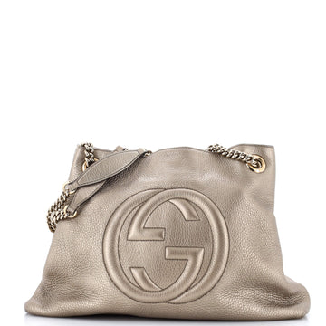 Gucci Soho Chain Strap Shoulder Bag Leather Medium