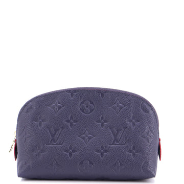 Louis Vuitton Cosmetic Pouch Monogram Empreinte Leather