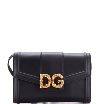 Dolce & Gabbana DG Amore Clutch Leather
