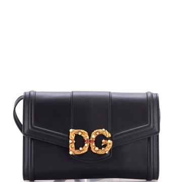 Dolce & Gabbana DG Amore Clutch Leather
