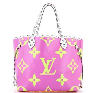 Louis Vuitton Neverfull NM Tote Limited Edition Colored Monogram Giant MM