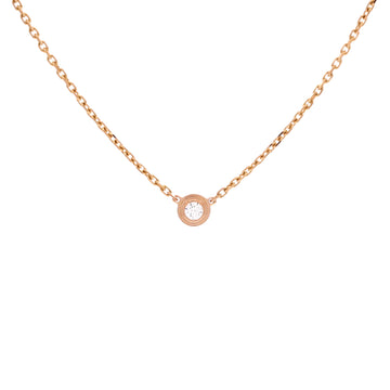 Cartier Cartier D'Amour Pendant Necklace 18K Rose Gold with Diamond XS