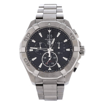 Tag Heuer Aquaracer Chronograph Quartz Watch Stainless Steel 43