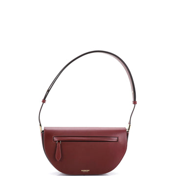 Burberry Olympia Flap Bag Leather Small