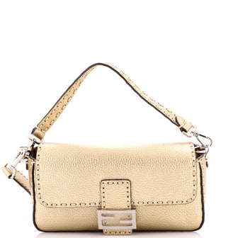 Fendi Selleria Baguette NM Bag Leather Medium