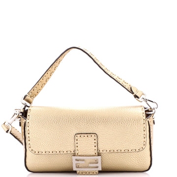 Fendi Selleria Baguette NM Bag Leather Medium