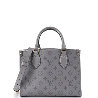 Louis Vuitton OnTheGo Tote Monogram Ink Leather PM