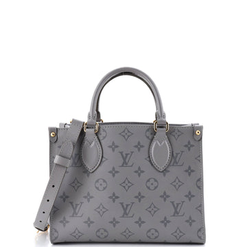 Louis Vuitton OnTheGo Tote Monogram Ink Leather PM