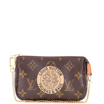 Louis Vuitton Pochette Accessoires Limited Edition Monogram Canvas Mini