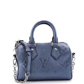 Louis Vuitton Speedy Bandouliere Bag Monogram Empreinte Giant 20