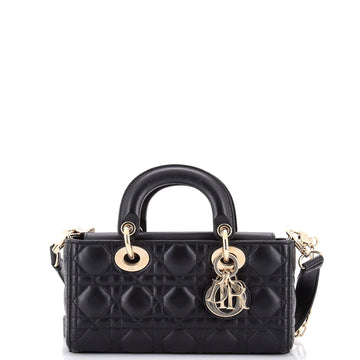 Christian Dior Lady D-Joy Bag Cannage Quilt Lambskin Small