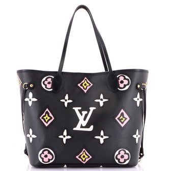 Louis Vuitton Neverfull NM Tote Wild at Heart Monogram Giant MM