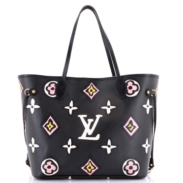 Louis Vuitton Neverfull NM Tote Wild at Heart Monogram Giant MM