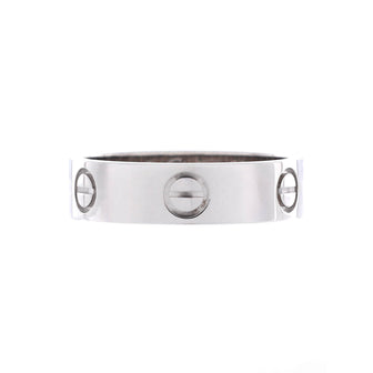 Cartier Love Band Ring 18K White Gold