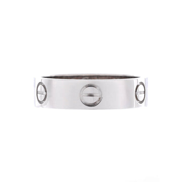 Cartier Love Band Ring 18K White Gold