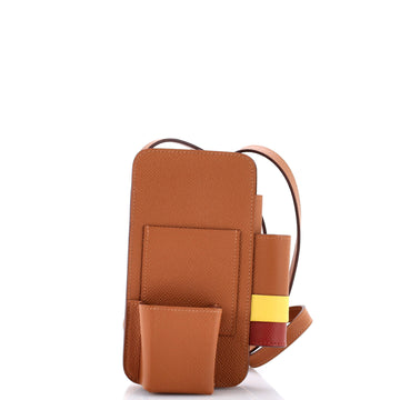 Hermes Hermesway Phone Case Crossbody Bag Epsom