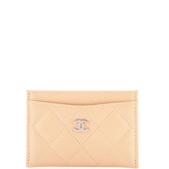 Chanel Classic Card Holder Quilted Caviar