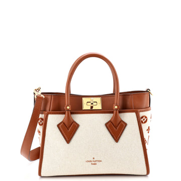 Louis Vuitton On My Side Tote Monogram Tufted Canvas PM